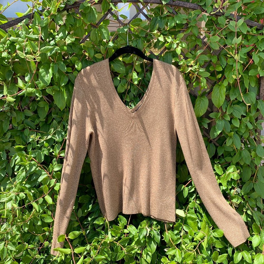 Ralph Lauren Metallic Sweater
